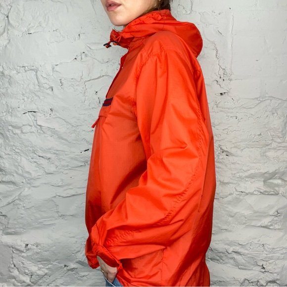 ORANGE TOMMY JEANS WINDBREAKER - Picture 1 of 3